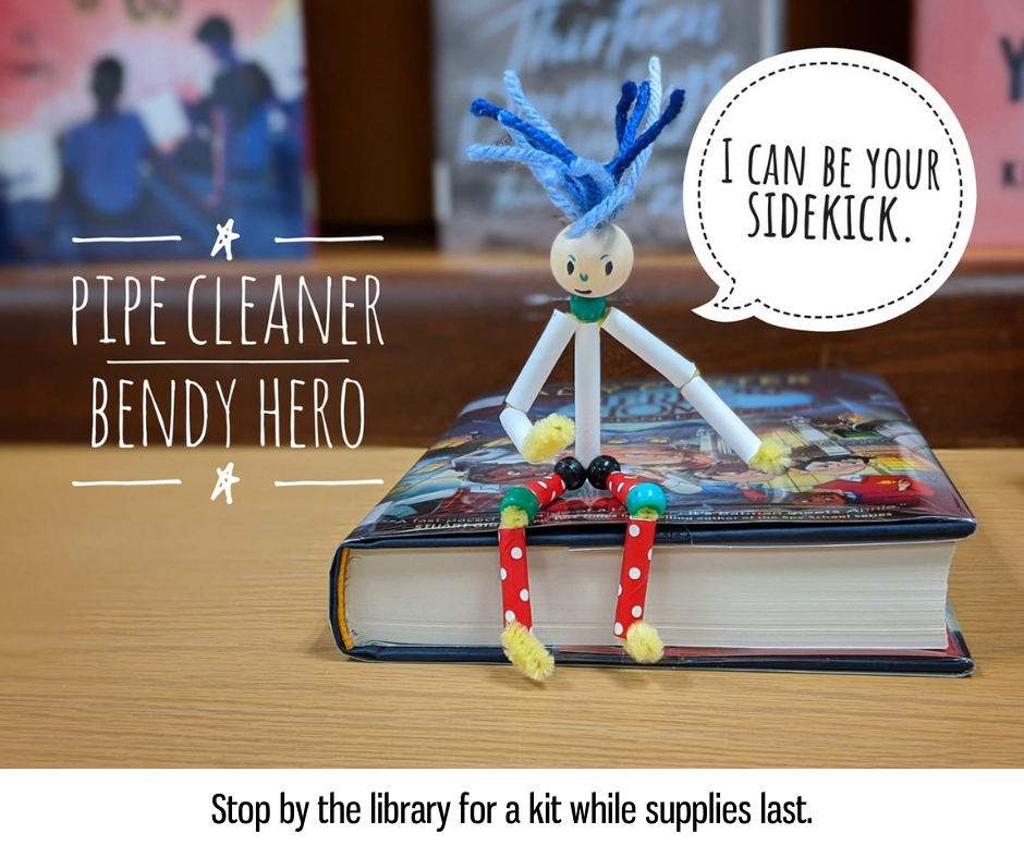 Bendy Hero Social – Cuba Circulating Library