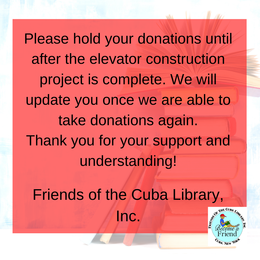 Hold Your Book Donations