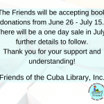 donations accepted again