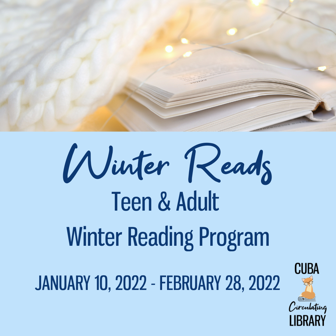 Winter Reads 2022 – Winter Reading Program for Teens & Adults
