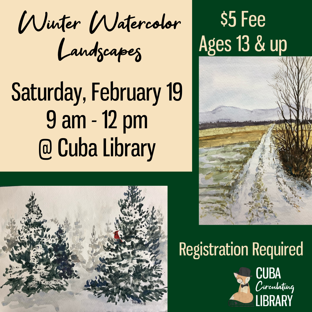 Winter Watercolor Landscapes