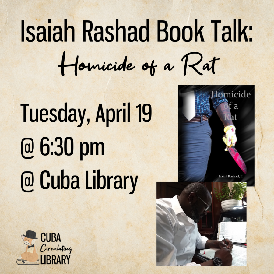 Isaiah Rashad Book Talk – Cuba Circulating Library