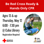 Be Red Cross Ready & Hands Only CPR
