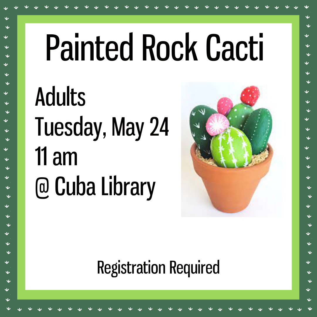 Painted Rock Cacti