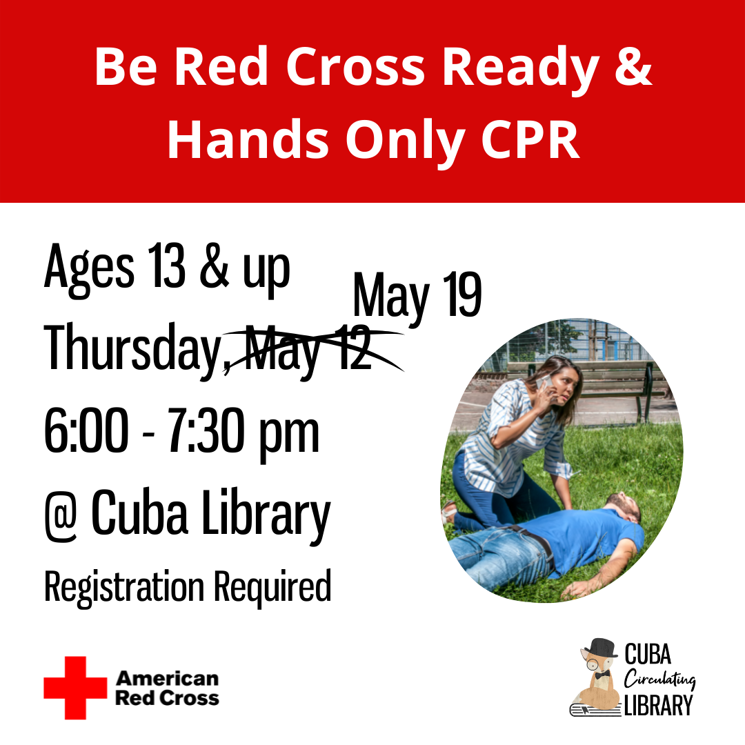 Be Red Cross Ready & Hands-Only CPR