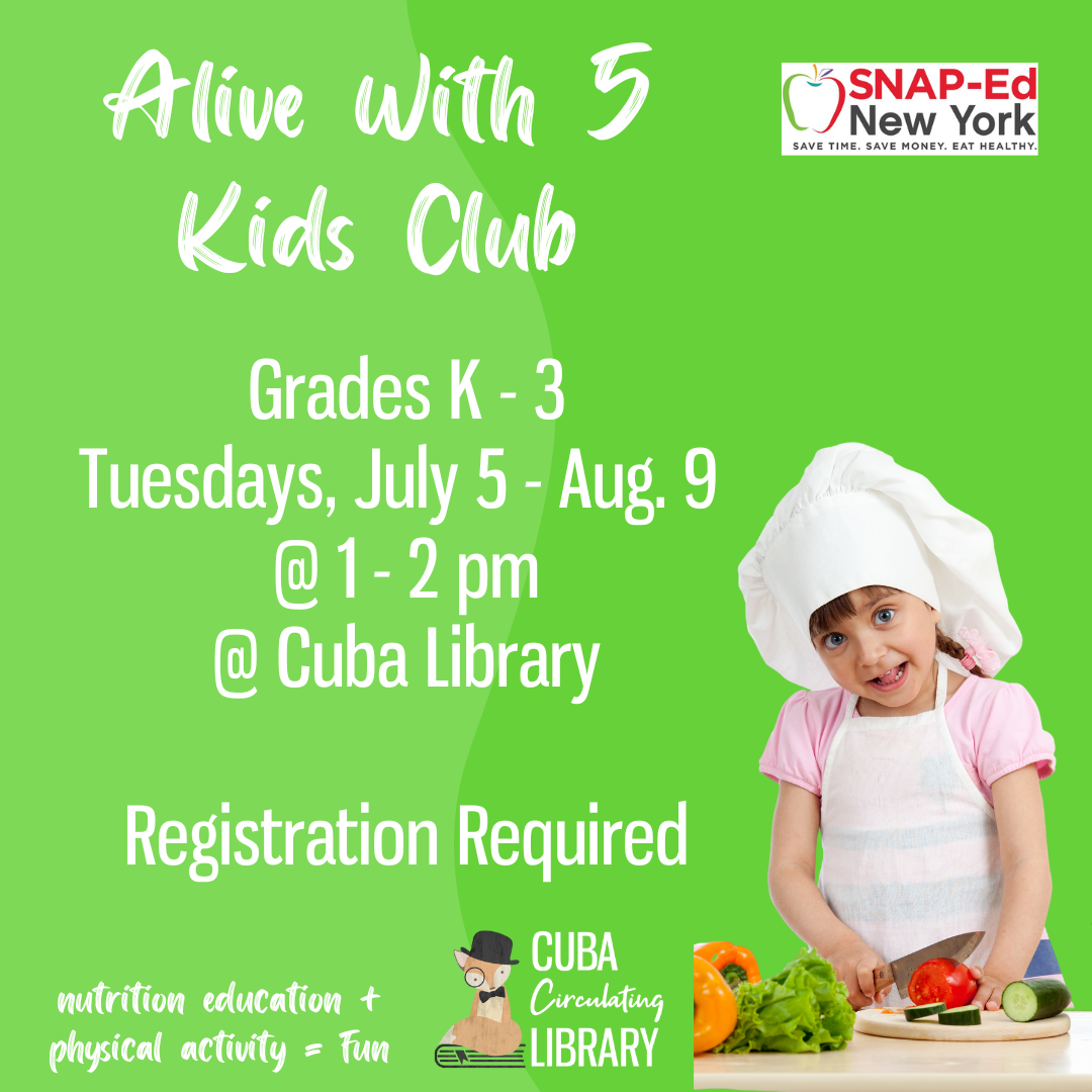 Alive With 5 Kids Club (Snap-Ed)