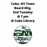 Cuba Town Board Meeting
