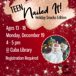Teen Nailed It! Holiday Snacks Edition