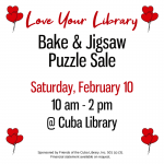Love Your Library Bake & Puzzle Sale