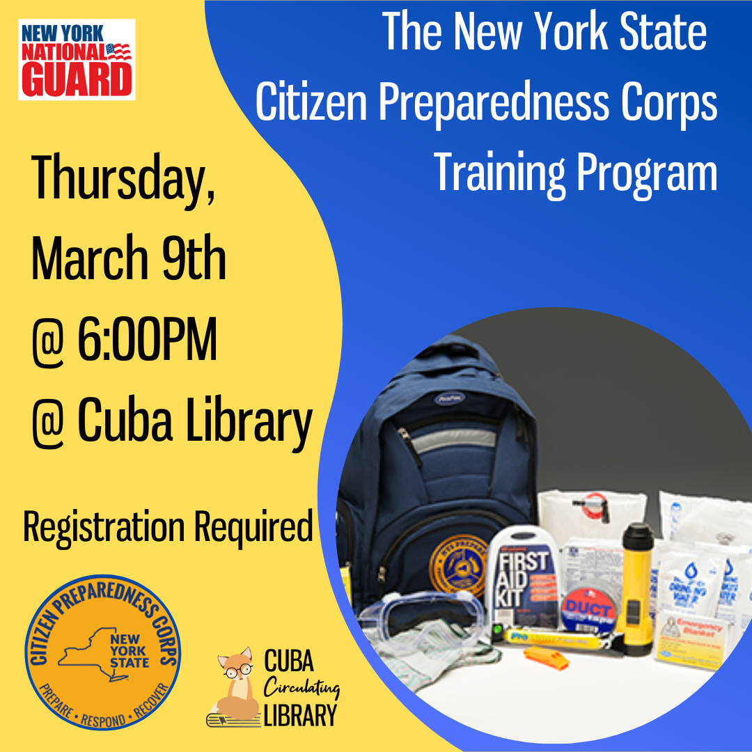 New York State Citizen Preparedness Corps Training