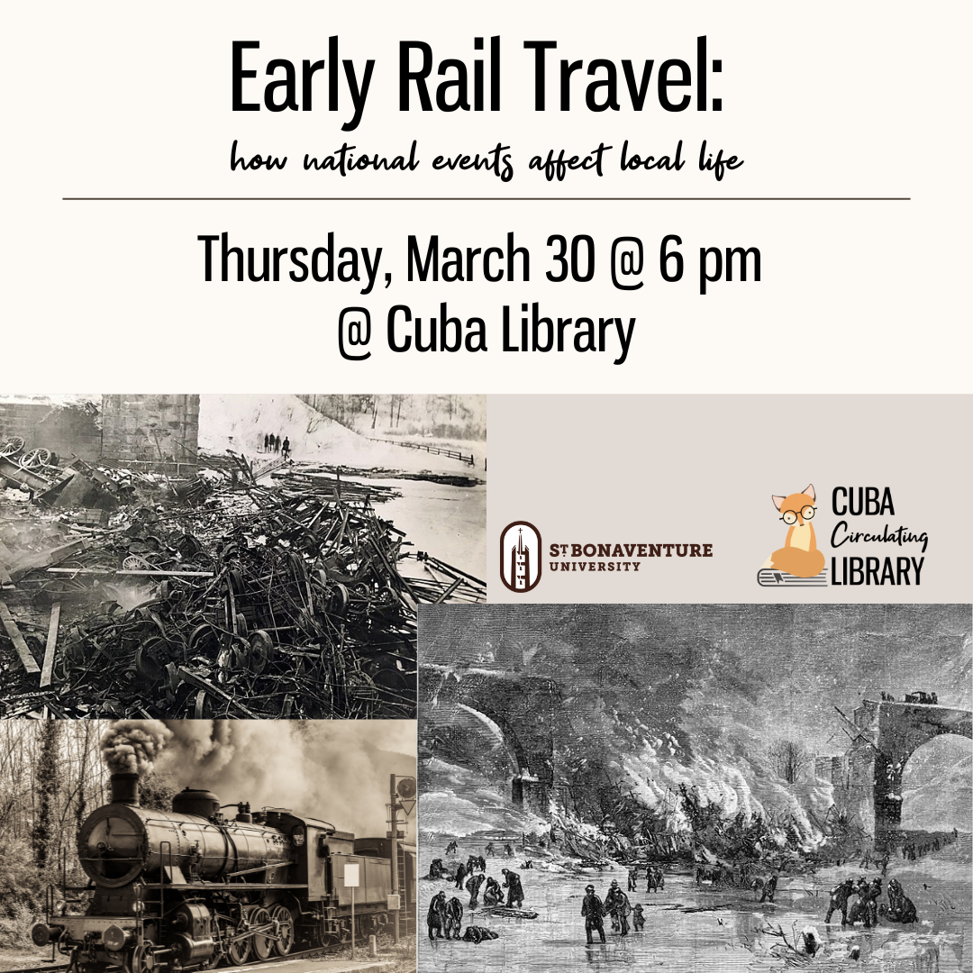 Early Rail Travel: how national events affect local life