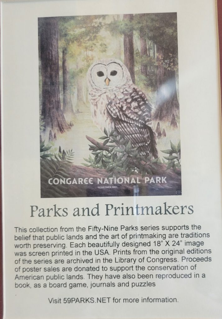 artistic rendering of an owl with text below