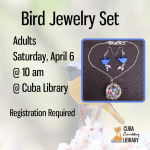 Bird Jewelry Set