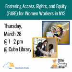 Fostering Access, Rights, and Equity (FARE) for Women Workers in NYS