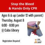 Stop the Bleed & Hands only CPR