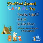 Canceled - Stuffed Animal Camping Trip