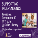 Supporting Independence (Alzheimer's Presentation)