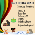 Black History Month Saturday Storytime