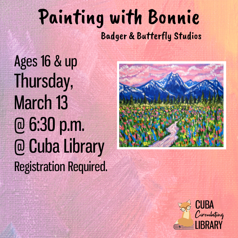 Painting with Bonnie from Badger & Butterfly Studios