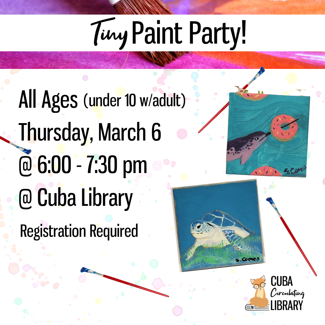 Tiny Paint Party