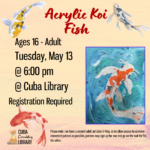 Acrylic Koi Fish