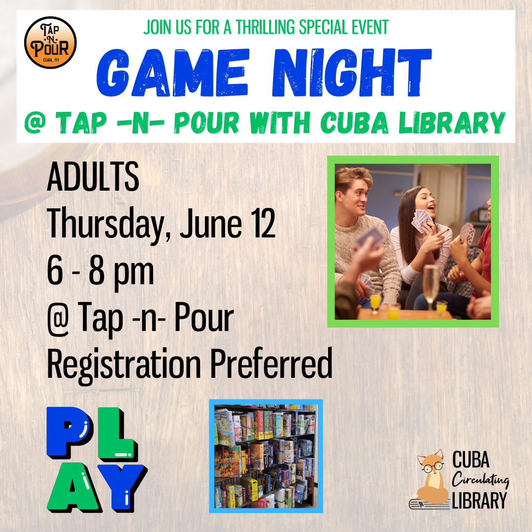 Game Night @ Tap-N-Pour