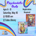 Psychedelic Owls For Tweens