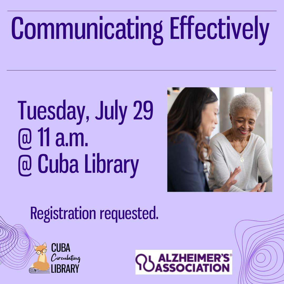 Communicating Effectively (Alzheimer's)
