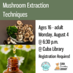 Mushroom Extraction Techniques