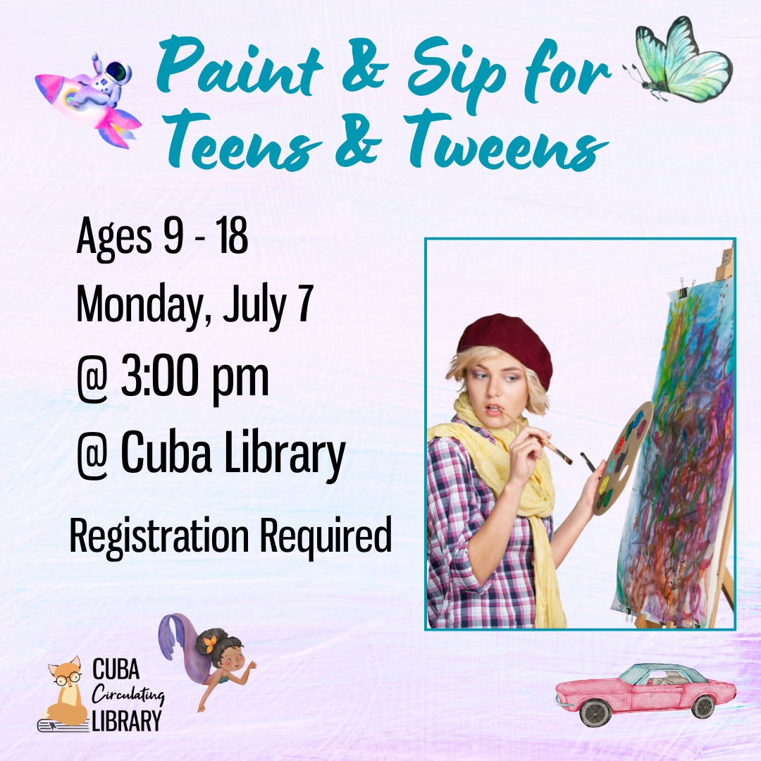 Paint & Sip Teens & Tweens