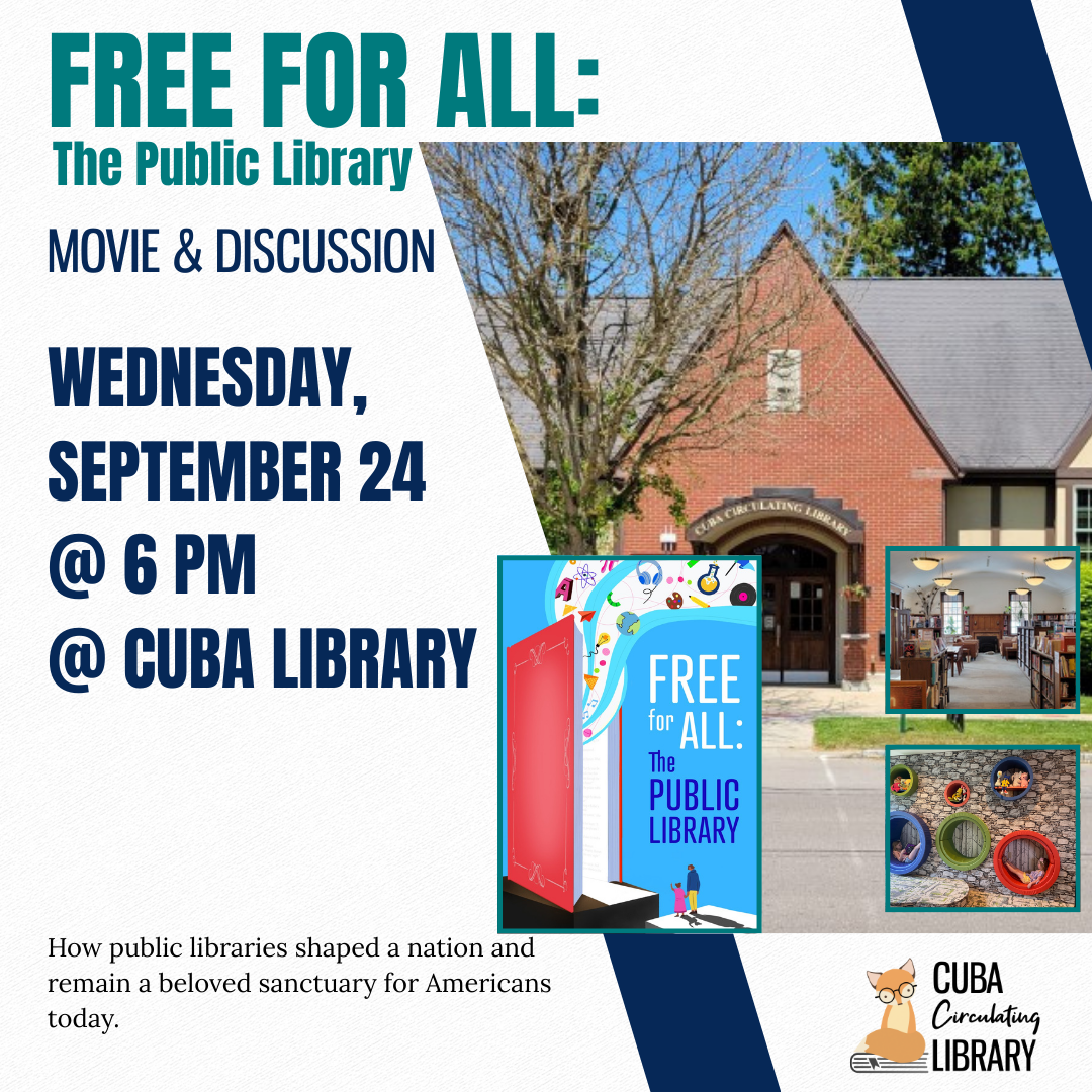 Free For All: the public library Movie & Discussion