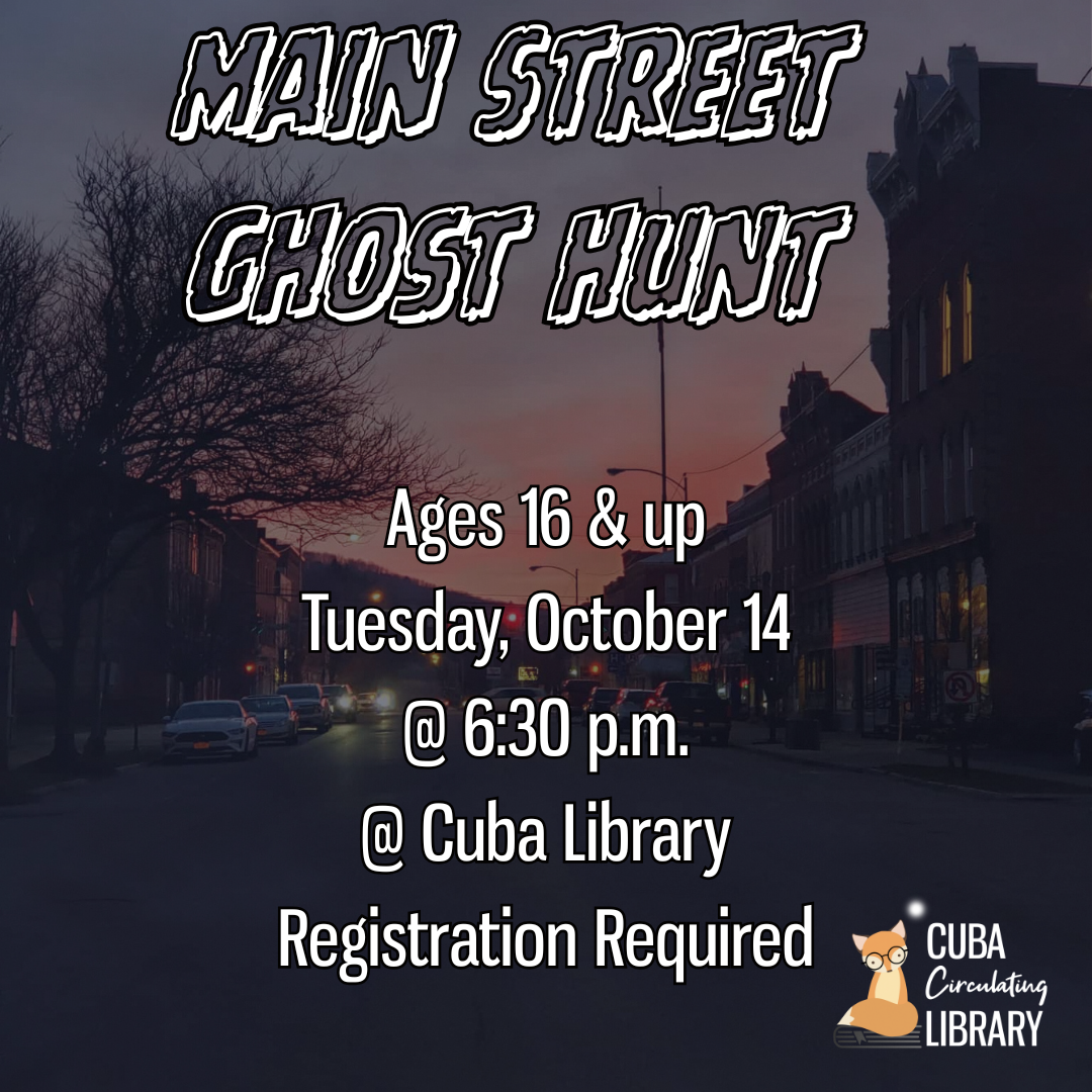 Main Street Ghost Hunt