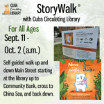 StoryWalk on Main ST.