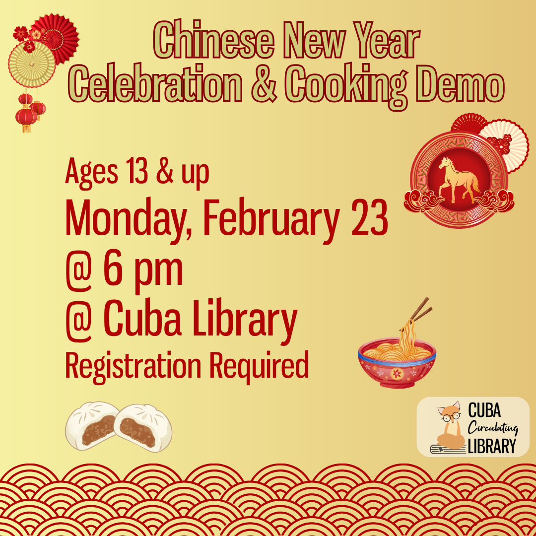 Chinese New Year Celebration & Cooking Demo