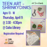 Teen Art - Shrinkydinks