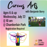 Circus Arts with Benjamin Berry