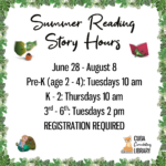 Summer Pre-School Storytime