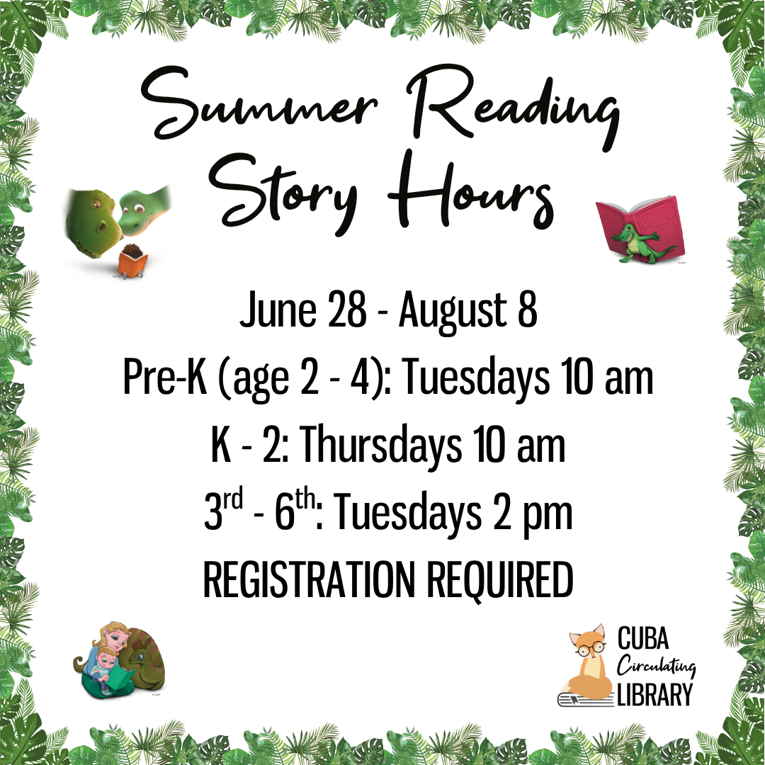 Summer Pre-School Storytime