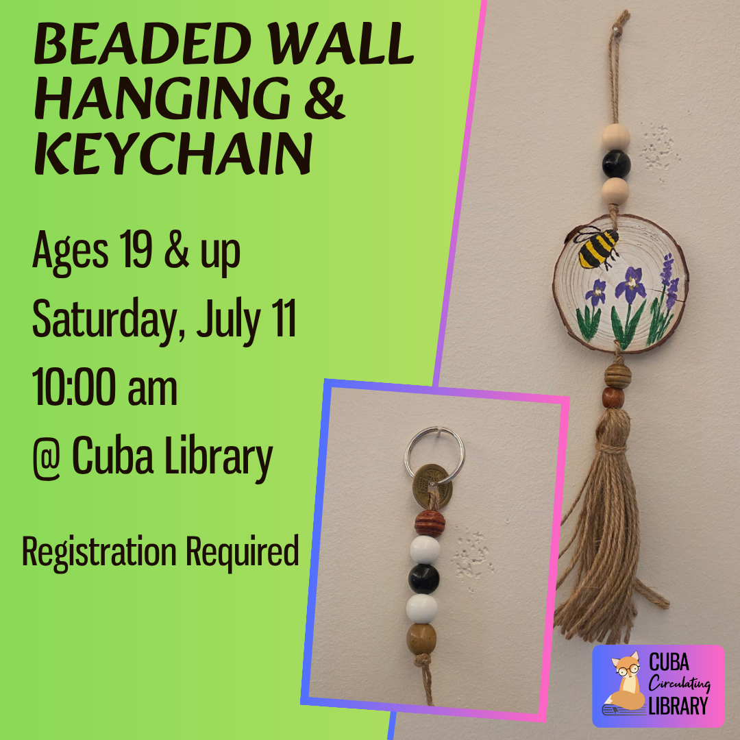 Beaded Wall Hanging & Keychain