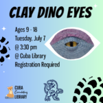 Clay Dino Eyes