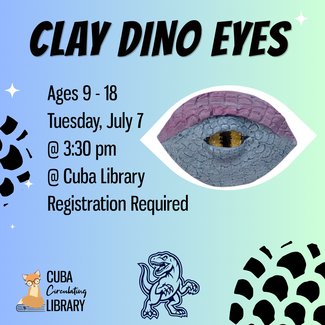 Clay Dino Eyes