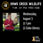 Hawk Creek Wildlife "Talk on the Wild Side"