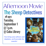 Afternoon Movie: The Sheep Detectives