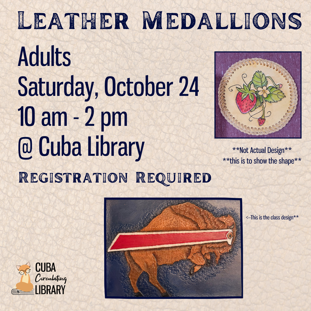 Leather Medallions